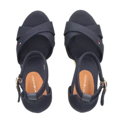 TOMMY HILFIGER Sandalias cuña de Mujer FW0FW08661 DW6 SPACE BLUE