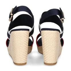 TOMMY HILFIGER Sandalias cuña de Mujer FW0FW07180 0GY RWB