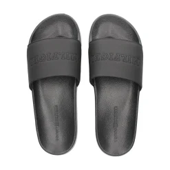 TOMMY HILFIGER Sandalias planas de Mujer FM0FM05619 BDS BLACK