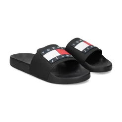 TOMMY HILFIGER Sandalias planas de Mujer EN0EN02115 BDS BLACK