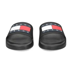 TOMMY HILFIGER Sandalias planas de Mujer EN0EN02115 BDS BLACK