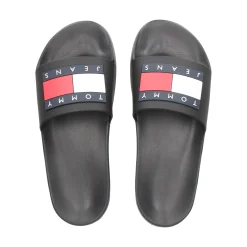 TOMMY HILFIGER Sandalias planas de Mujer EN0EN02115 BDS BLACK