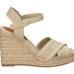 TOMMY HILFIGER Sandalias cuña de Mujer FW0FW08668 ACC HORSERADIS