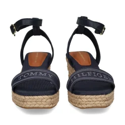 TOMMY HILFIGER Sandalias cuña de Mujer FW0FW08805 DW6 SPACE BLUE