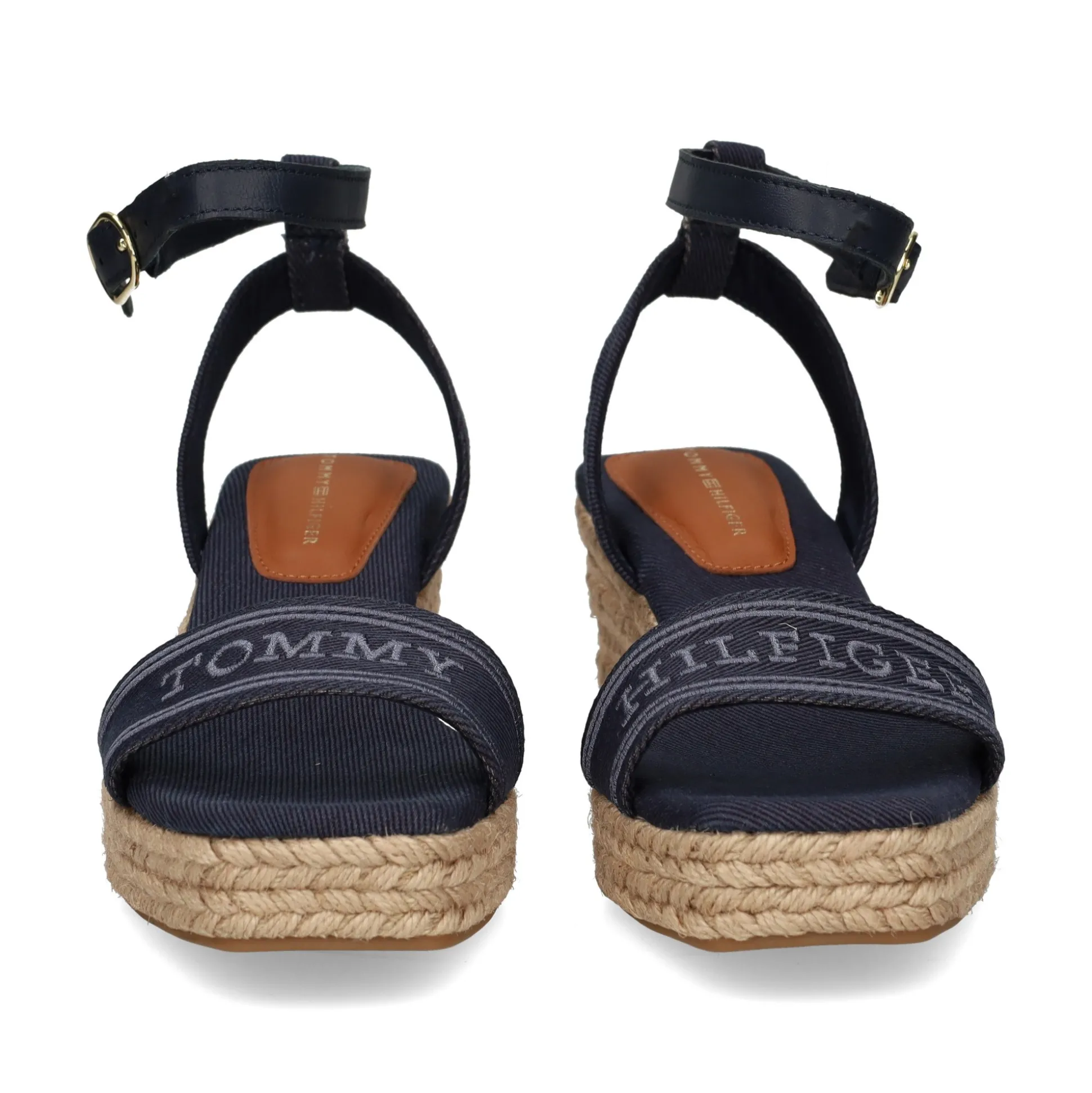 TOMMY HILFIGER Sandalias cuña de Mujer FW0FW08805 DW6 SPACE BLUE