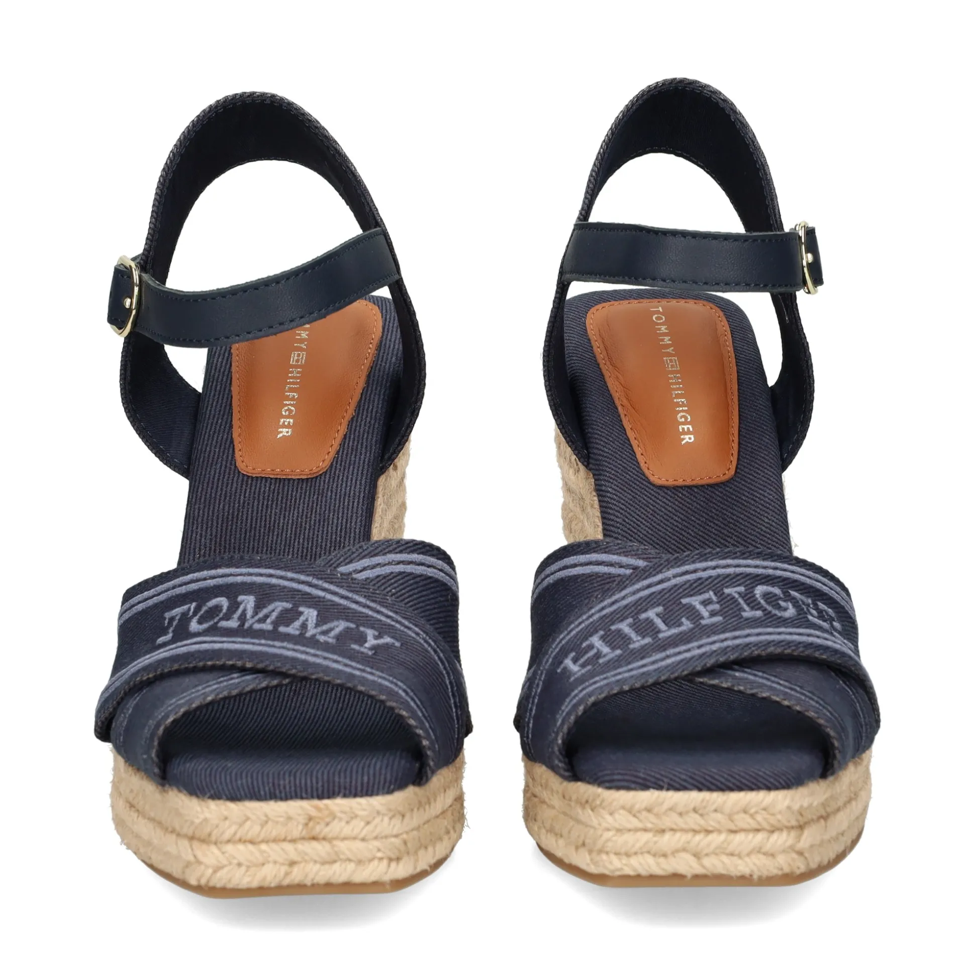 TOMMY HILFIGER Sandalias cuña de Mujer FW0FW08668 DW6 SPACE BLUE