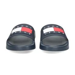 TOMMY HILFIGER Sandalias planas de Mujer EM0EM01191 C1G DARK NIGHT