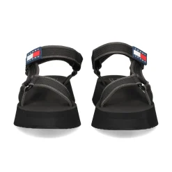 TOMMY HILFIGER Sandalias planas de Mujer EN0EN02747 BDS NEGRO