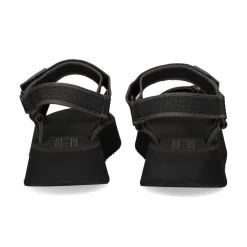 TOMMY HILFIGER Sandalias planas de Mujer EN0EN02747 BDS NEGRO