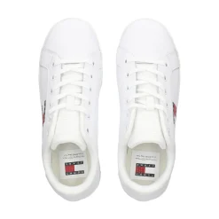 TOMMY HILFIGER Sandalias con plataforma de Mujer EN0EN02518 YBS WHITE