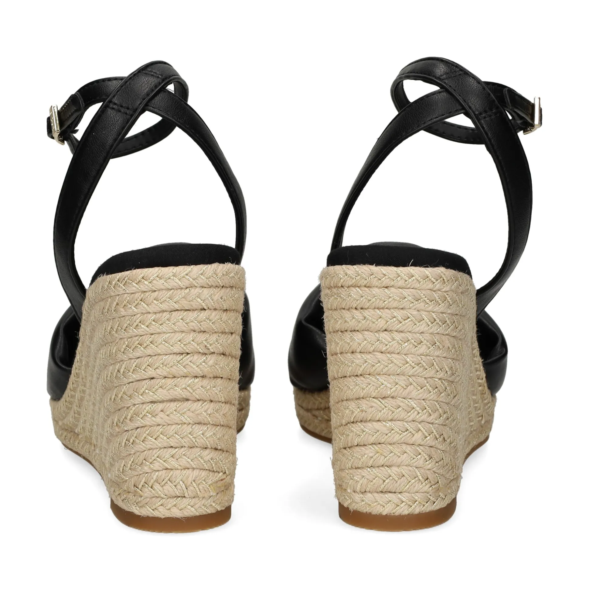 TOMMY HILFIGER Sandalias cuña de Mujer FW0FW09011 BDS BLACK