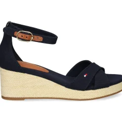 TOMMY HILFIGER Sandalias cuña de Mujer FW0FW08481 DW6 SPACE BLUE