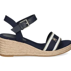 TOMMY HILFIGER Sandalias cuña de Mujer FW0FW08044 DW6 SPACE BLUE