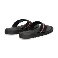 TOMMY HILFIGER Sandalias de Hombre FM0FM05416 BDS BLACK