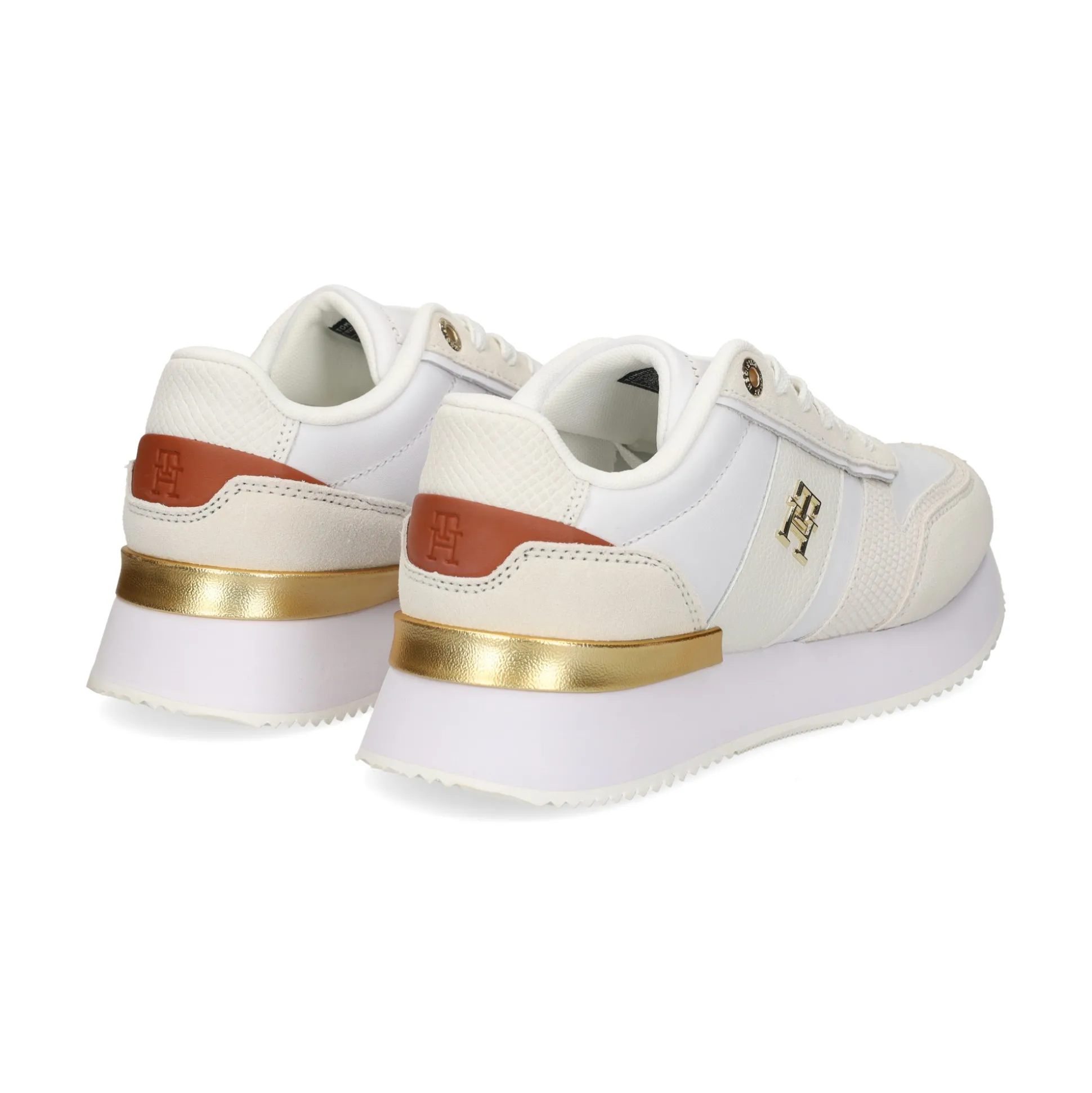 TOMMY HILFIGER Zapatillas de Mujer FW0FW08475 YBL ECRU