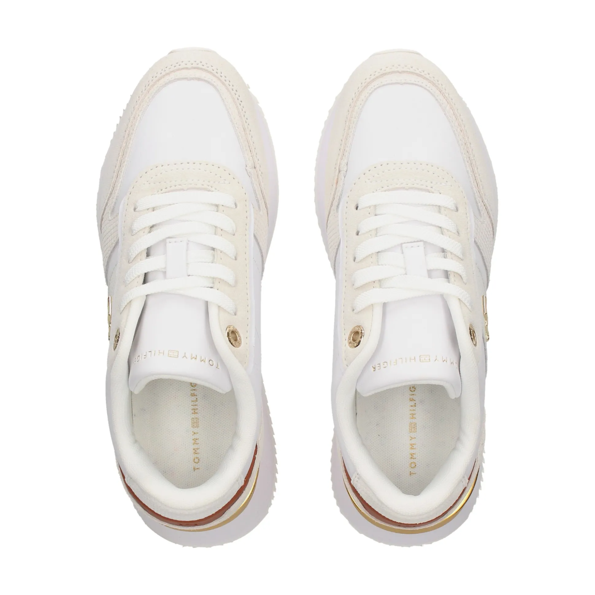 TOMMY HILFIGER Zapatillas de Mujer FW0FW08475 YBL ECRU