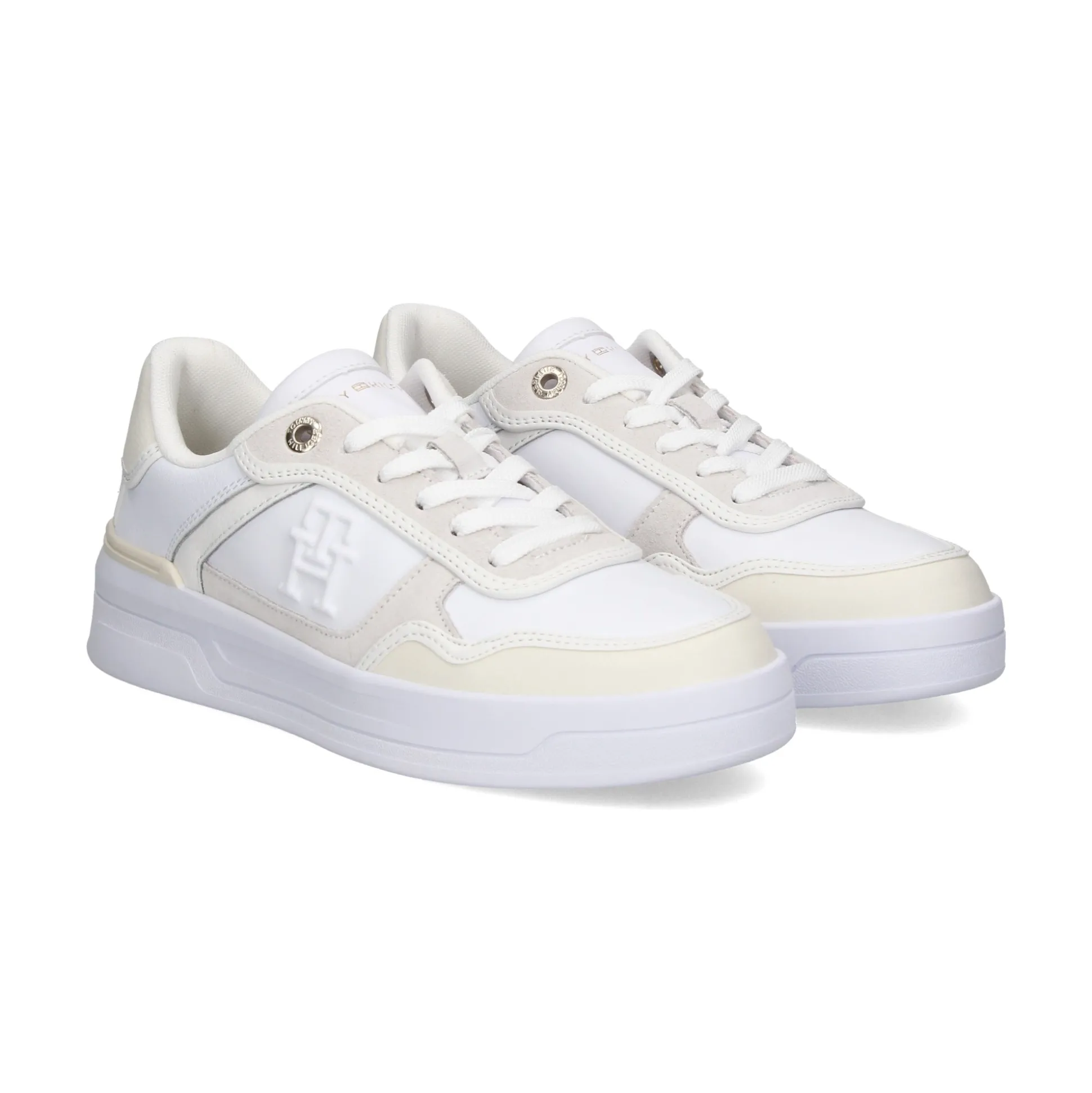 TOMMY HILFIGER Zapatillas de Mujer FW0FW07563 YBS WHITE
