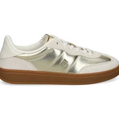 TOMMY HILFIGER Zapatillas de Mujer FW0FW09026 0HT ECRU/GOLD