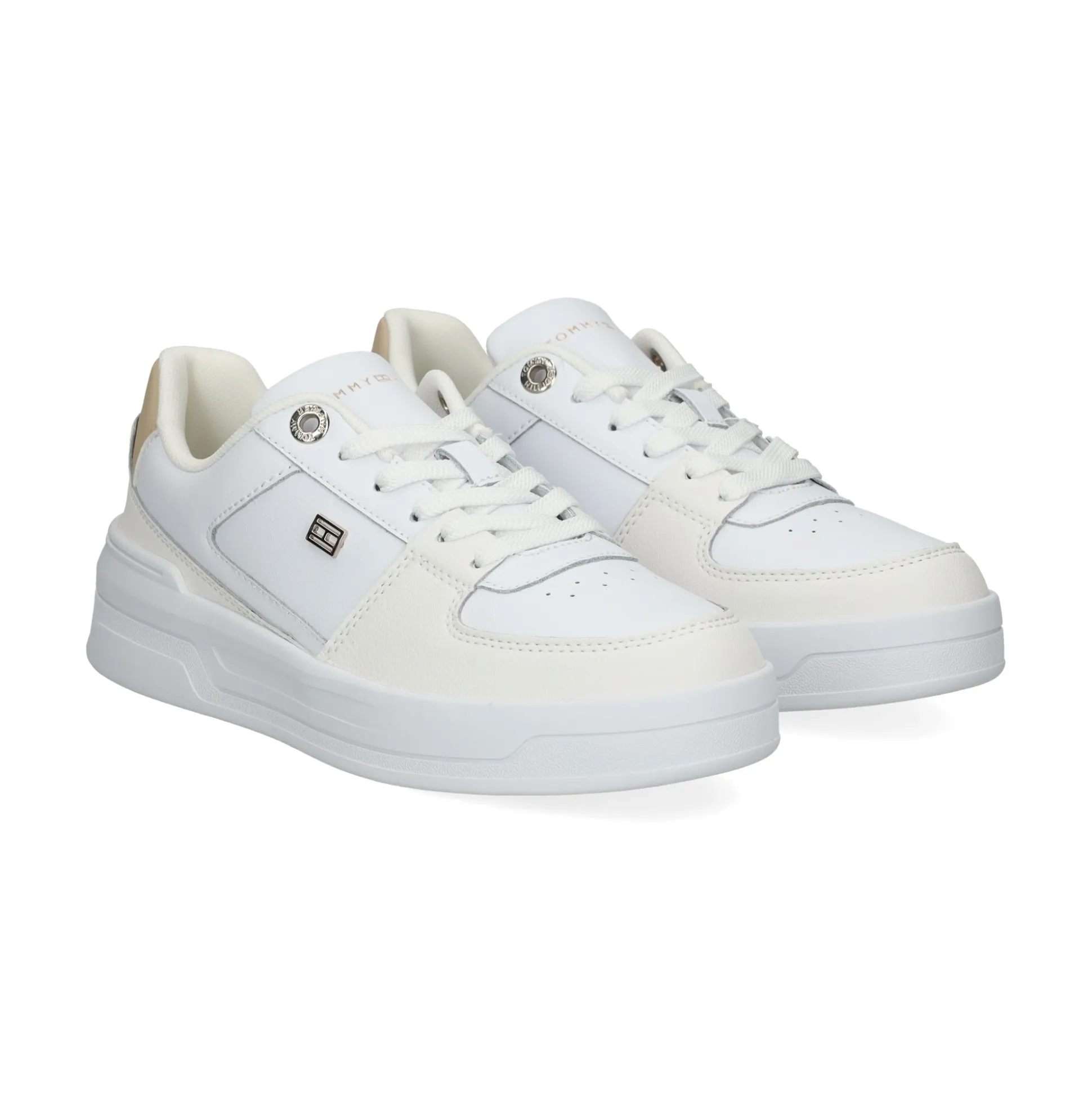 TOMMY HILFIGER Zapatillas de Mujer FW0FW07684 YBS WHITE
