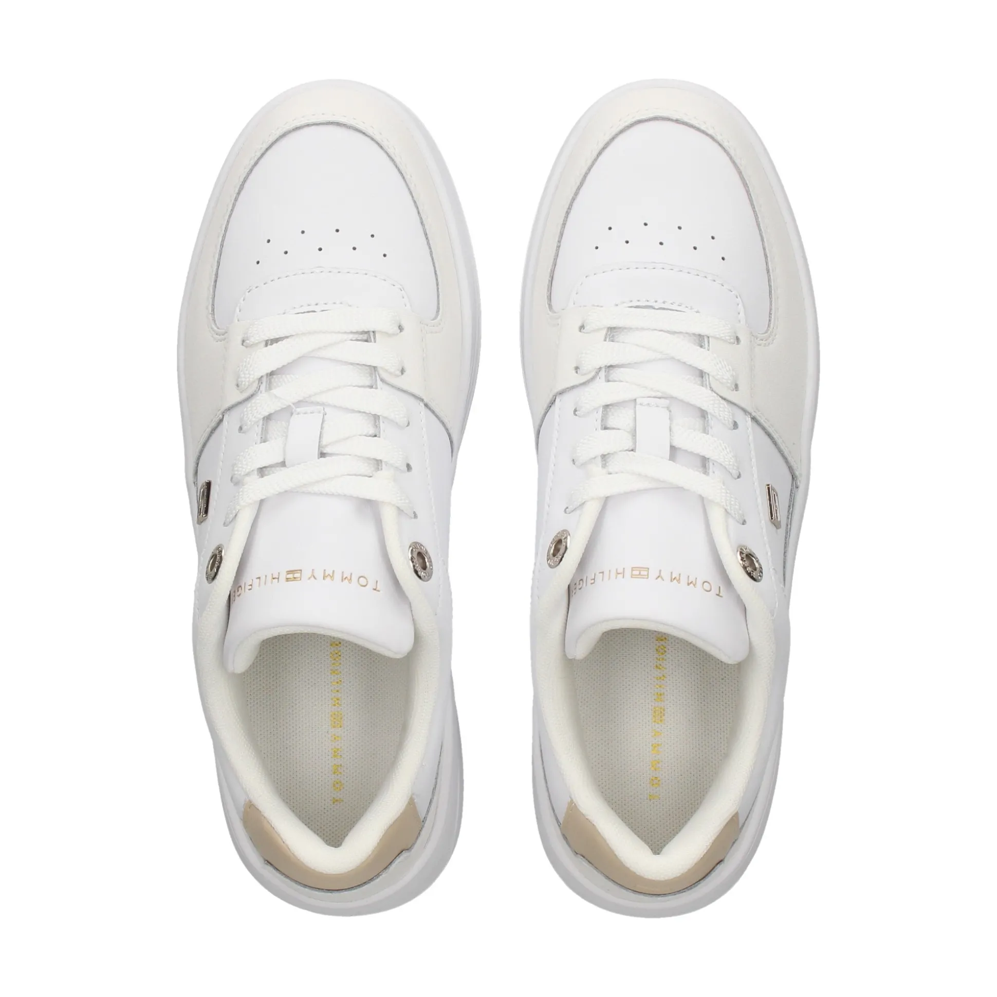 TOMMY HILFIGER Zapatillas de Mujer FW0FW07684 YBS WHITE