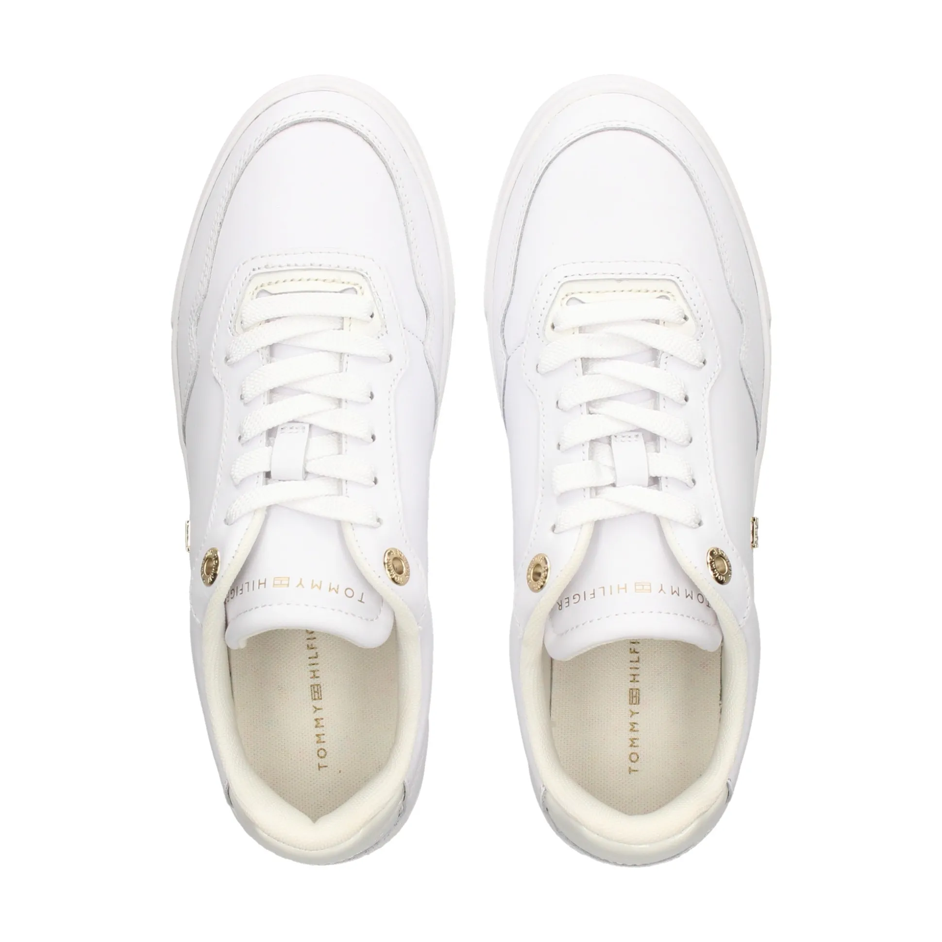 TOMMY HILFIGER Zapatillas de Mujer FW0FW09022 0LE WHITE/ECRU