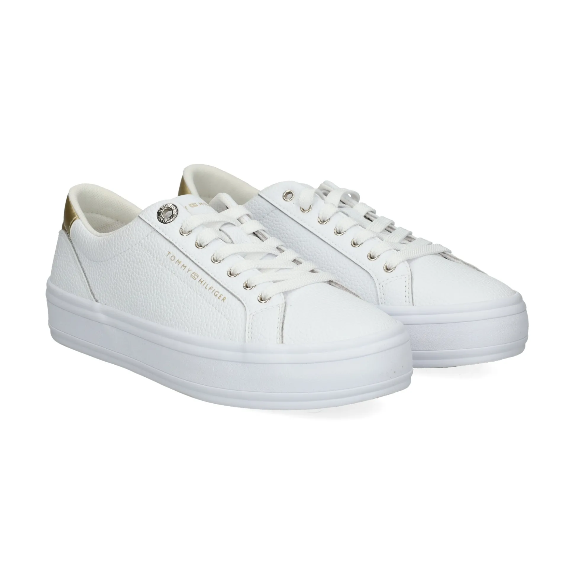 TOMMY HILFIGER Zapatillas de Mujer FW0FW07778 YBS WHITE