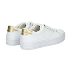 TOMMY HILFIGER Zapatillas de Mujer FW0FW07778 YBS WHITE