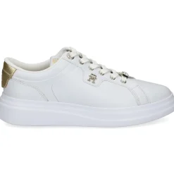 TOMMY HILFIGER Zapatillas de Mujer FW0FW07780 0K7 WHITE/GOLD
