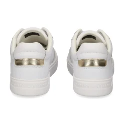 TOMMY HILFIGER Zapatillas de Mujer FW0FW08758 0HT WHITE/GOLD
