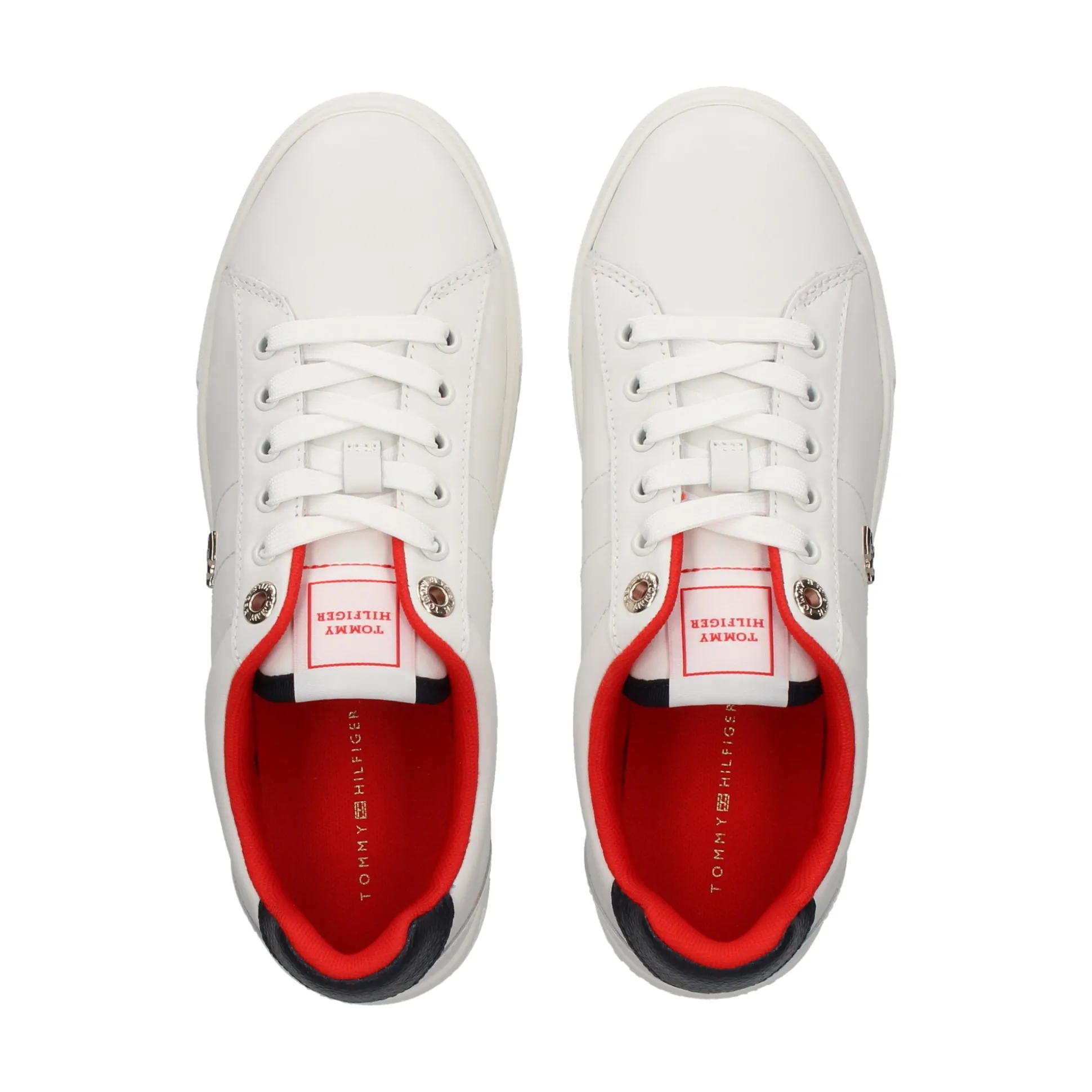 TOMMY HILFIGER Zapatillas de Mujer FW0FW07685 YBL ECRU