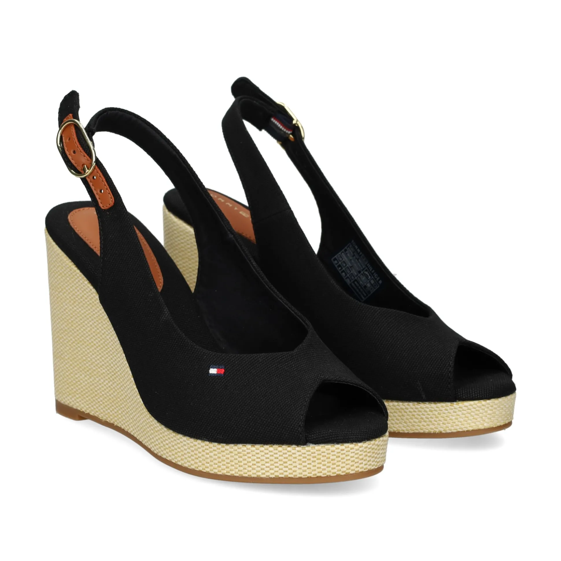 TOMMY HILFIGER Zapatos cuña FW0FW08597 BDS BLACK