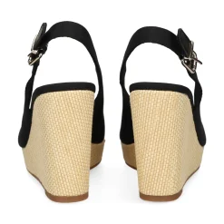 TOMMY HILFIGER Zapatos cuña FW0FW04789 BDS BLACK