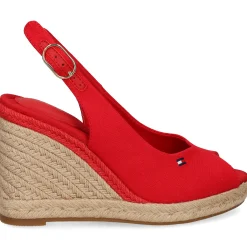 TOMMY HILFIGER Zapatos cuña FW0FW09343 XLG ROJO PRIMAR