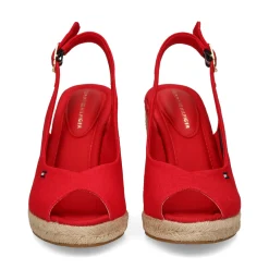 TOMMY HILFIGER Zapatos cuña FW0FW09343 XLG ROJO PRIMAR