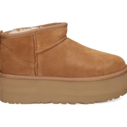 UGG Botines con tacón de Mujer 1135092 CHESTNUT