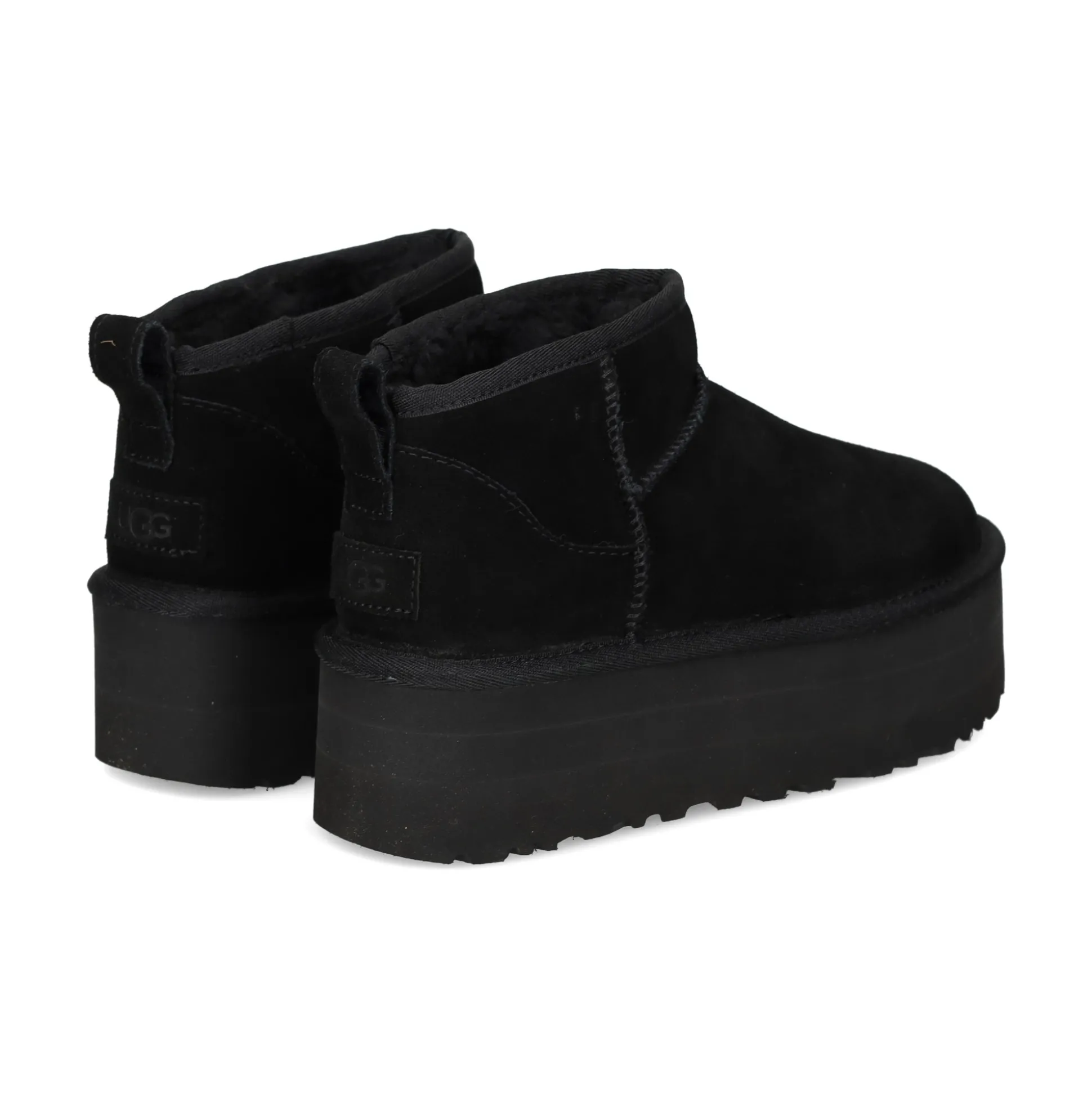 UGG Botines con tacón de Mujer 1135092 BLK NEGRO
