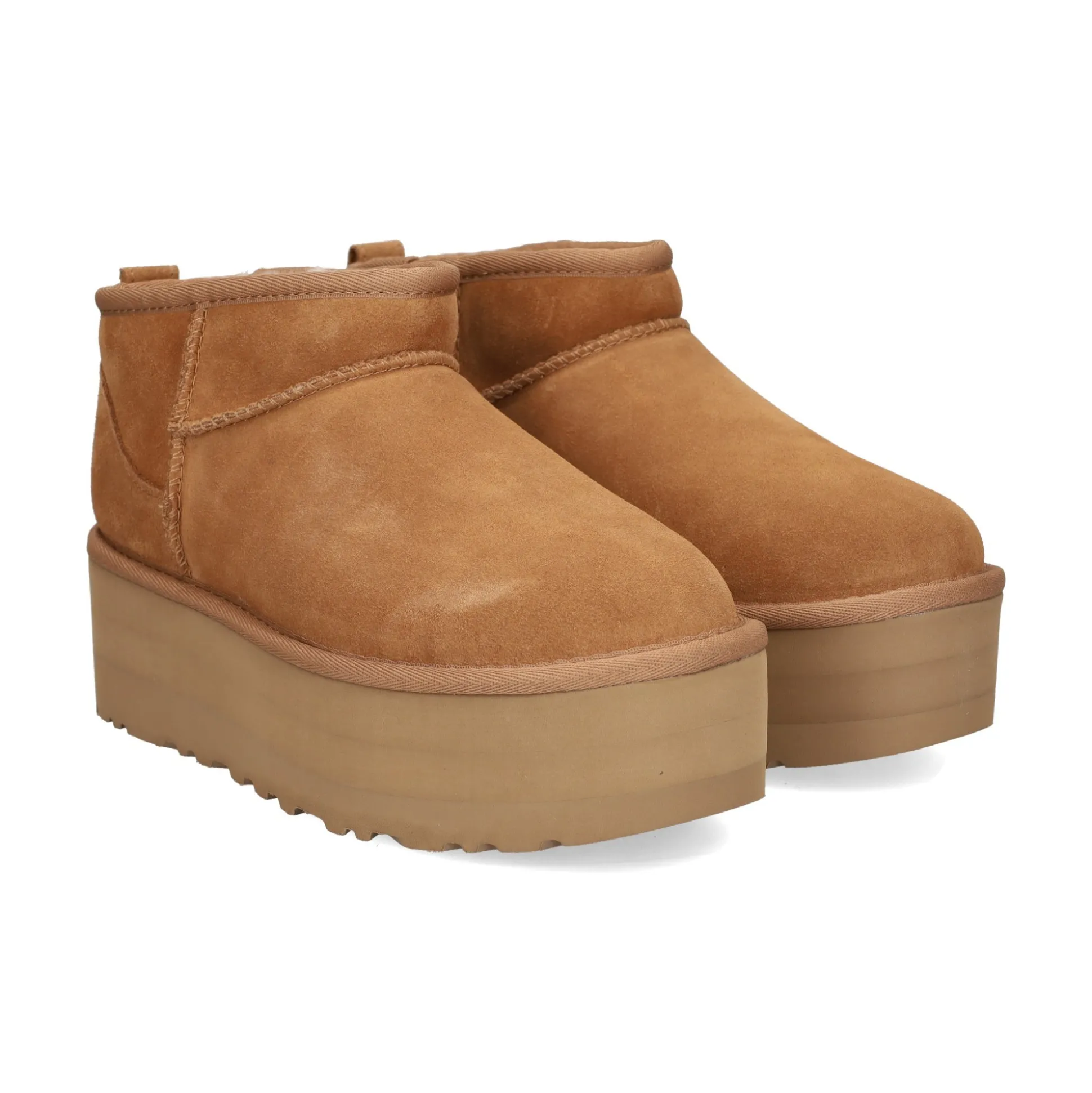 UGG Botines con tacón de Mujer 1135092 CHE CHESTNUT