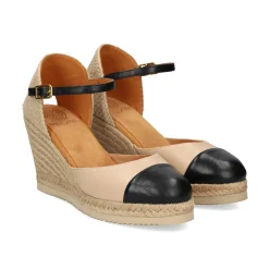 UNISA Alpargatas de Mujer CAVA_NS NEGRO