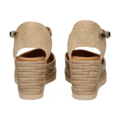 UNISA Alpargatas de Mujer CACERES_LMT PLATINO