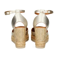 UNISA Alpargatas de Mujer CAMEO_LMT PLATINO