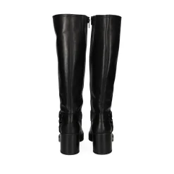 UNISA Botas con tacón de Mujer JESFOR_BNA NEGRO