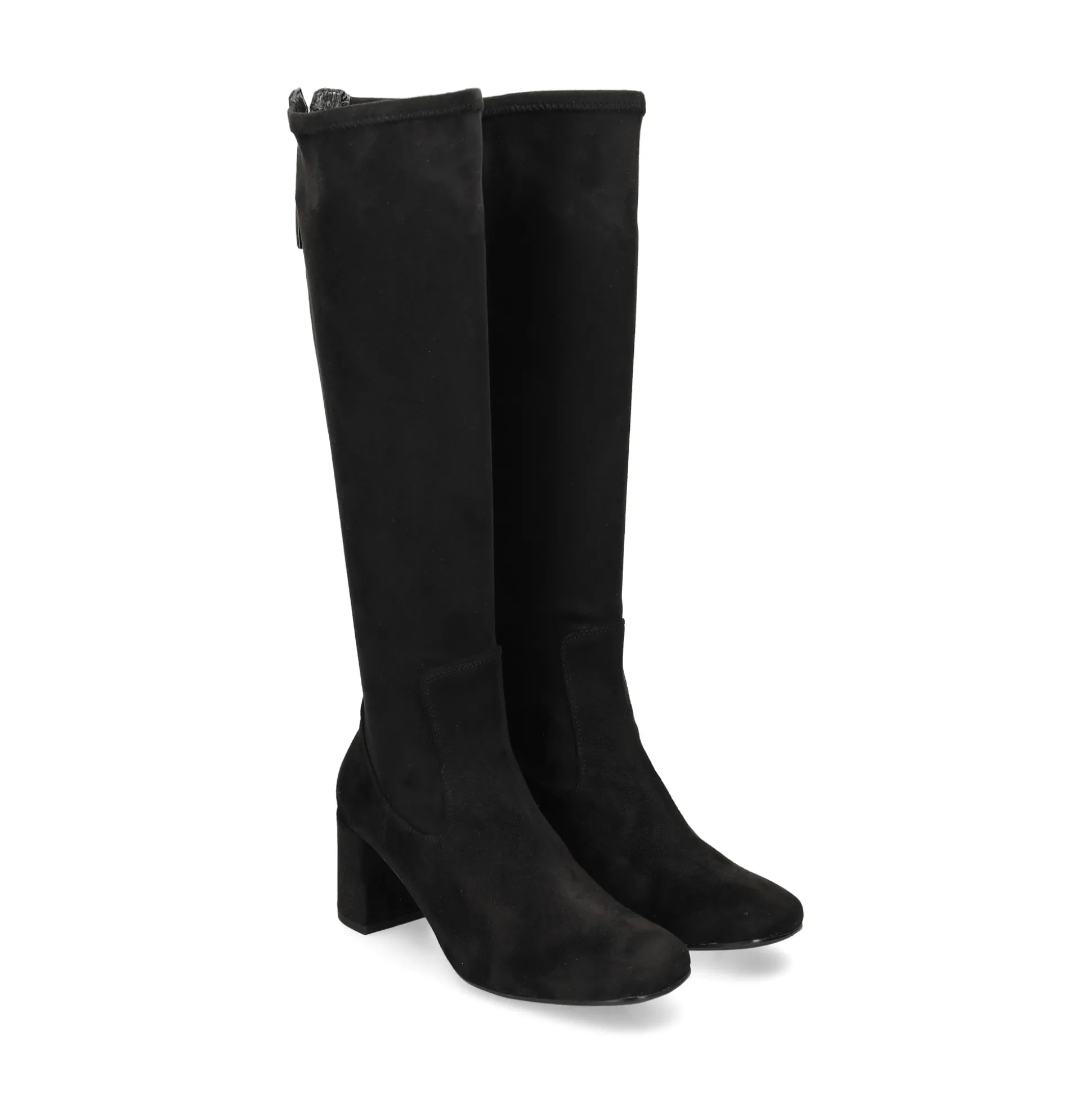 UNISA Botas con tacón de Mujer MODY_F25_ST NEGRO