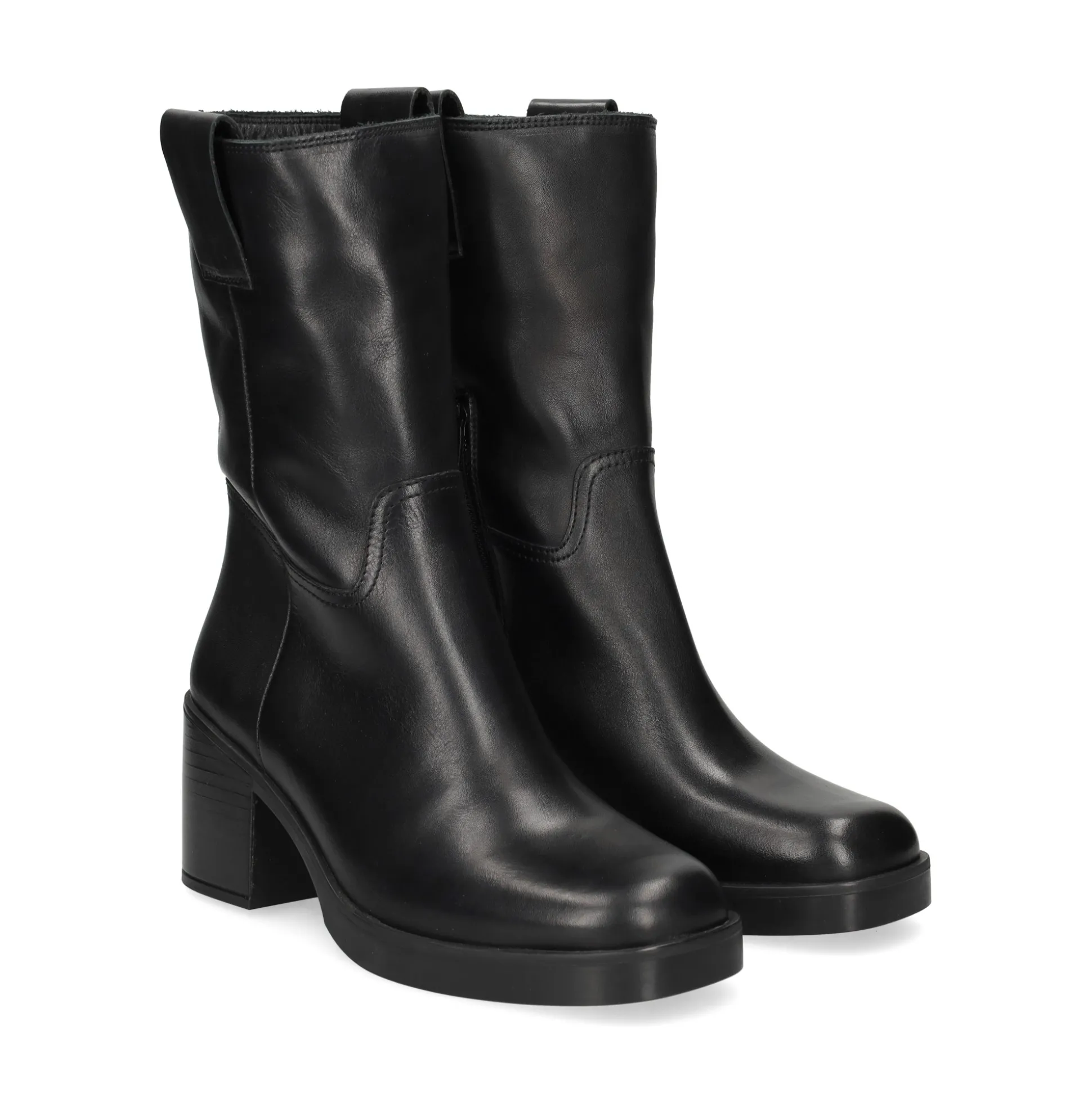 UNISA Botas con tacón de Mujer JULEN_BNA NEGRO