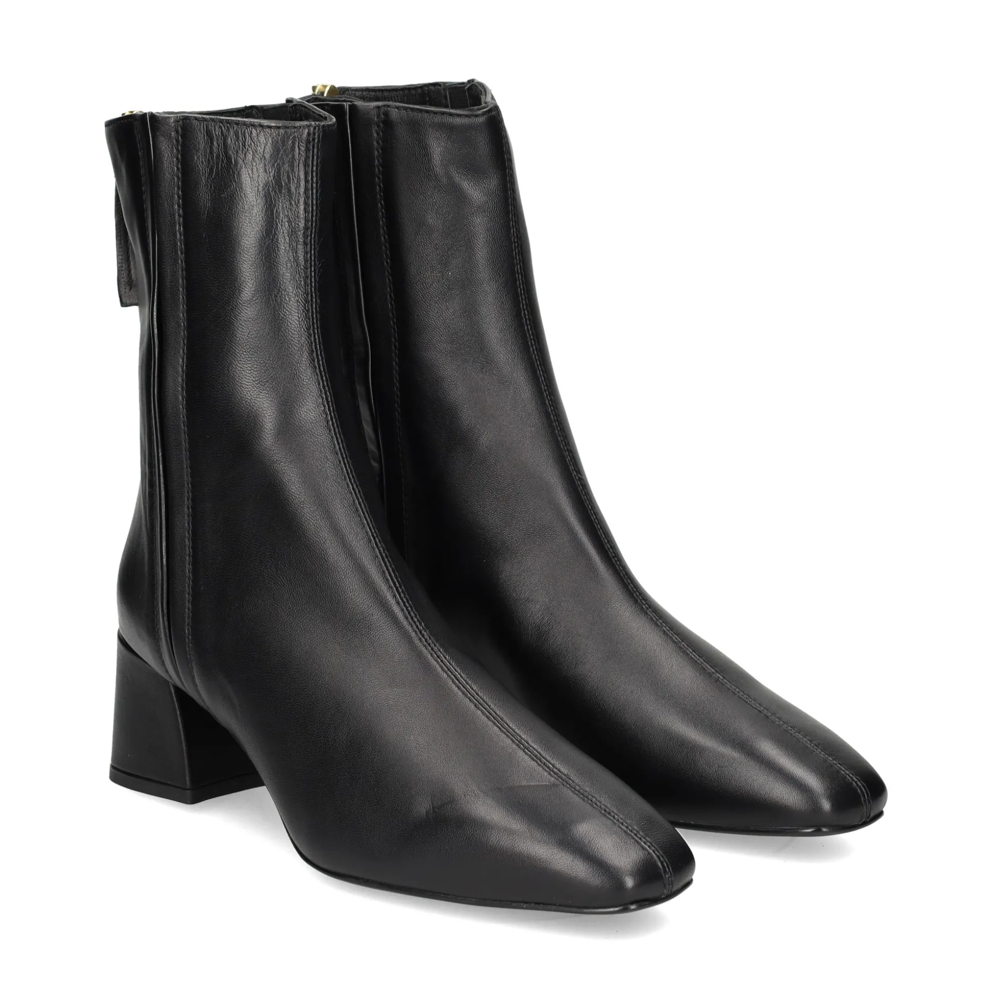UNISA Botines con tacón de Mujer LUCAS_NTO NEGRO