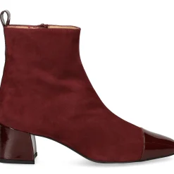 UNISA Botines con tacón de Mujer LAZLO_F25_KS_PA BURDEOS