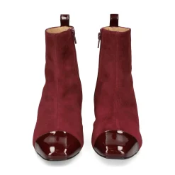 UNISA Botines con tacón de Mujer LAZLO_F25_KS_PA BURDEOS