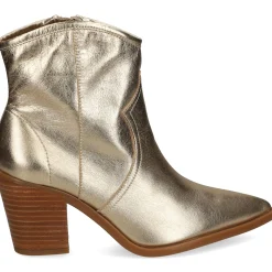 UNISA Botines con tacón de Mujer MELIAN_MEC PLATINO