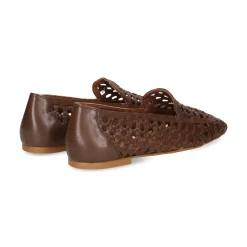 UNISA Mocasines de Mujer BAIX_CRF CHOCOLATE