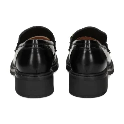 UNISA Mocasines de Mujer ELMA_F23_SIV NEGRO