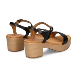 UNISA Sandalias con plataforma de Mujer IRITA_23_NS NEGRO